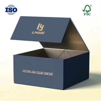 Op maat gedrukt stijf hoog luxe papier verpakkingsdoos karton cadeaubon speciaal papier vouwbaar magnetisch opvouwbaar doos