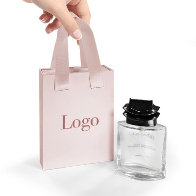 Gepersonaliseerd logo Schuifkast Schuifkarton Luxe High End Geschenkpapierdoos Halsketting Armband Sieraden Parfum Verpakkingsdoos Met Handvat