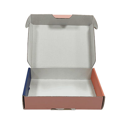 Custom logo vouwbaar karton gegolfde brievenbus Kerstcadeau Cosmetische verpakking Verschepen doos Kleurrijke decoratie Gedrukt