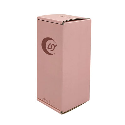 Custom logo Sieraden doos Roze Cosmetisch Papier Geschenk Geaffineerde Doos Verpakkingsdoos