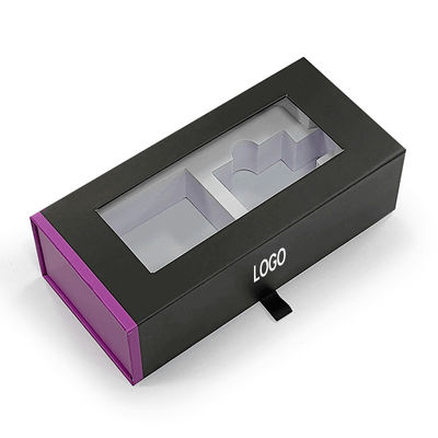 Gepersonaliseerd logo Luxe karton Magnetische draadloze koptelefoon verpakkingsdoos met EVA Liner verpakking hangende doos