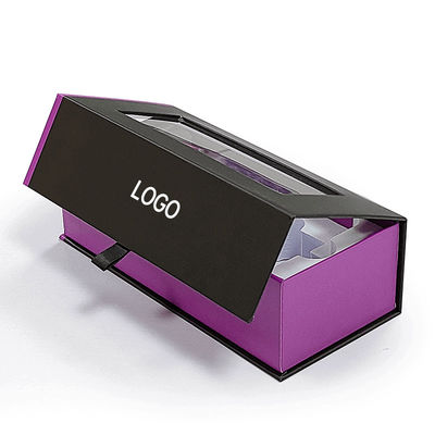 Gepersonaliseerd logo Luxe karton Magnetische draadloze koptelefoon verpakkingsdoos met EVA Liner verpakking hangende doos