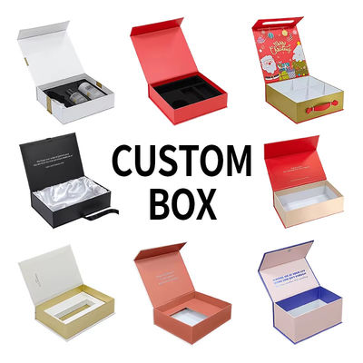 Custom Rigid Cardboard Verpakking Luxe Magnet Geschenkdoos Je eigen logo Met Magnetische sluiting