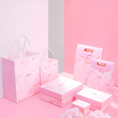 Populaire winkeltassen Offsetprinting Verpakkingspapier Geschenktas met handvaten
