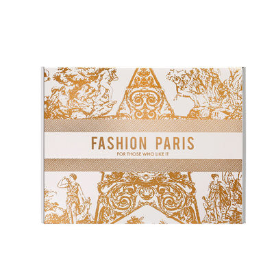 Custom Eco Friendly Biodegradable Rigid Cardboard Geaffrouwde Verzenddoos Parfum Recycled Material Warm Stamping Geschenkdoos