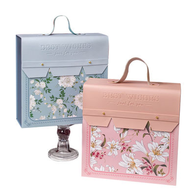 Custom High End Gepersonaliseerd Design Herbruikbare Papier Koffer Geschenkdoos Voor Kinderen