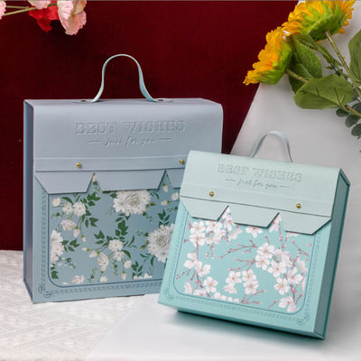 Custom High End Gepersonaliseerd Design Herbruikbare Papier Koffer Geschenkdoos Voor Kinderen
