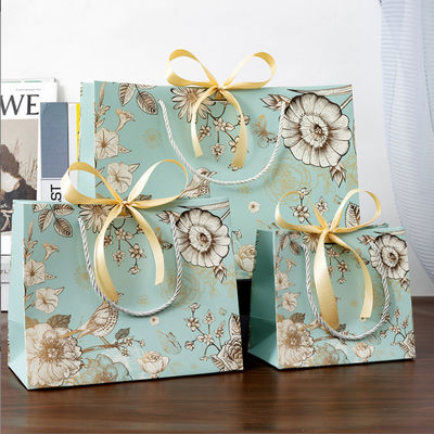 Custom Eco Paper Shopping Verpakking Geschenkzak met uw eigen logo