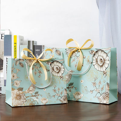 Custom Eco Paper Shopping Verpakking Geschenkzak met uw eigen logo