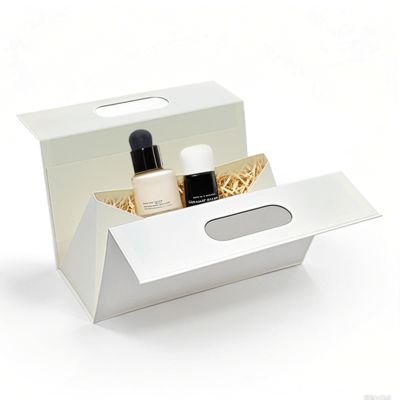 Customized Unique Design Special Shaped Foldable Gift Box With Your Own Logo Portable With Handle