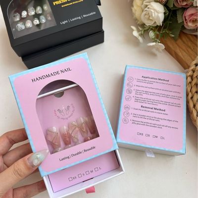 Milieuvriendelijke Luxe Sieradenverpakkingsdozen voor Oorbellen van Gerecycled Karton met Sponsbekleding en Stempeltechniek voor Kaarsen en Portemonnees