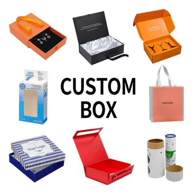 Eco-vriendelijk Custom Zipper Mailer Box golfkarton met Zwarte Matte Laminatie UV-lak