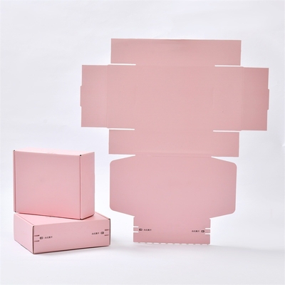 CMYK / PANTONE Gedrukte Golfkartonnen Doos Voor Skincare Mailer Cadeau Op Maat Luxe Design