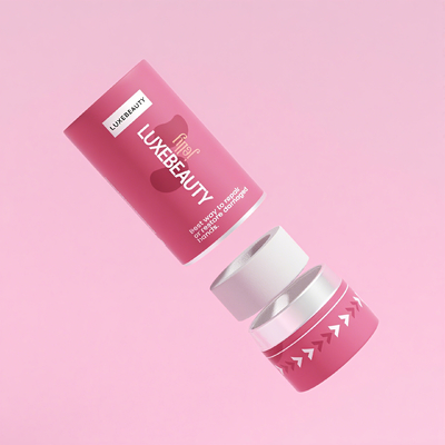 Kartonnen cilindrische papieren buisverpakking Eco-vriendelijke cosmetica huidverzorging ronde buisdoos voor crèmes en lotions