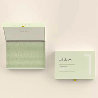 Op maat gerecycleerde luxe rigide cadeau magnetische flip top doos Handgemaakte parfums Juwelen Cosmetica Verpakking opslag Klapppapierdoos