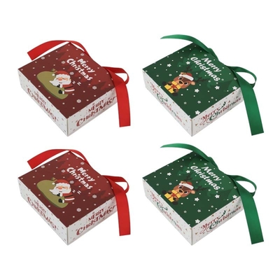 Custom 2025 Kerstcadeau doos Gepersonaliseerde vakantieverpakking voor bedrijfscadeaus Feestelijke versieringen