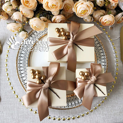 Aangepaste Biologisch Afbreekbare Verpakking Trouwbedankjes Cadeaudozen voor Cosmetica Feesten Evenementen