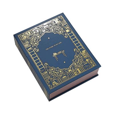 Op maat bedrukte luxe boekvormige geschenkverpakking voor merkkandelaars Premium bruiloft- en vakantiegeschenkoplossing