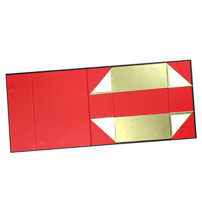 Premium Custom Logo Luxe Grote Matte Stevige Papieren Kartonnen Zwarte Opvouwbare Lege Magnetische Doos ISO9001