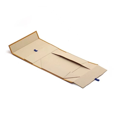 Groothandel High-End Luxe Magnetisch Geschenkdoos Custom Logo Opvouwbare Kleding Verpakking met lint