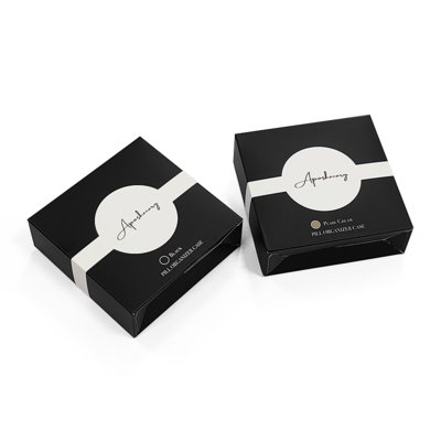 Milieuvriendelijke op maat gemaakte logo recyclebare doosverpakking voor make-up lipgloss nagellakolie
