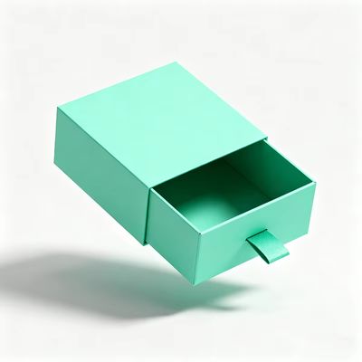 Groothandel Luxe Vierkant Patroon Lade Schuif Wit Karton Geschenkverpakking Sieraden Doos