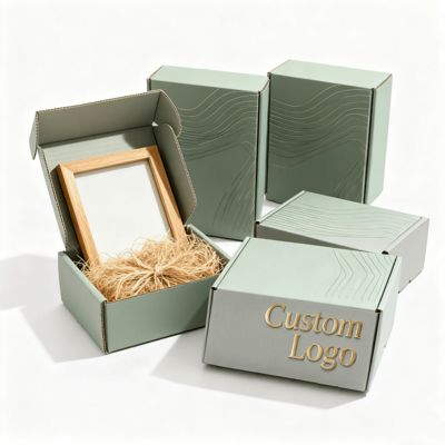 Op maat gemaakte luxe verpakking Parfum kartonnen doos klaar voor verzending cadeaubon voor cosmetica