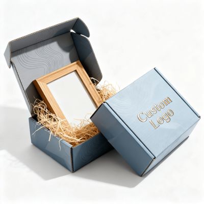 Op maat gemaakte luxe verpakking Parfum kartonnen doos klaar voor verzending cadeaubon voor cosmetica