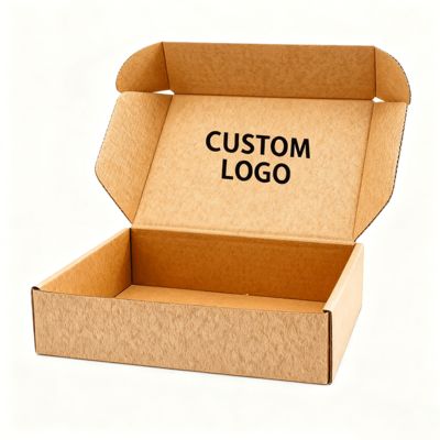 Verzendvliegtuigdozen Recyclebaar Bestendig Sterk Golfkarton Embossing Voor Verpakkingen Kleine Bedrijven