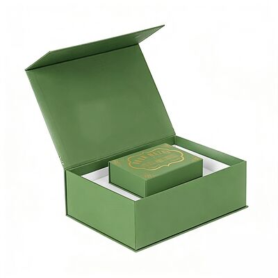 Custom Luxury Rigid Packaging Magnetic Gift Box With Foam Insert for Pen Crystal Gemstone