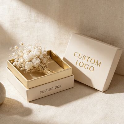 Op maat gemaakte stevige kartonnen papieren dozen met deksel en bodem, pluche poppen van papier, luxe verpakkingsgeschenkdozen