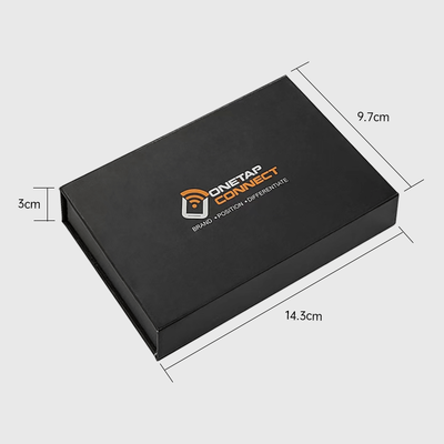 Luxe magnetische presentatie verpakkingsdoos met aangepast logo voor premium merken