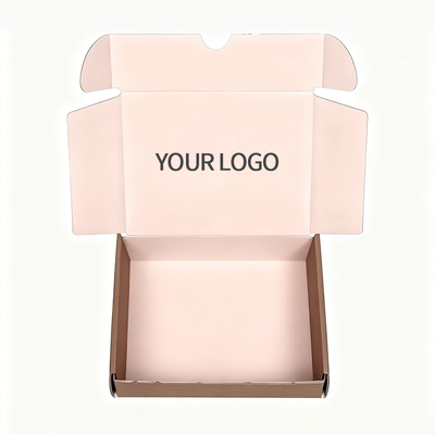 Gepersonaliseerde logo mailerbox golfvormige verzendverpakkingsdoos voor e-commerceproducten