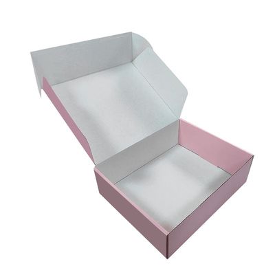 Custom Size Glanse Afwerking Kartonnen doos voor het verzenden van kleding'Voorkeur Selectie