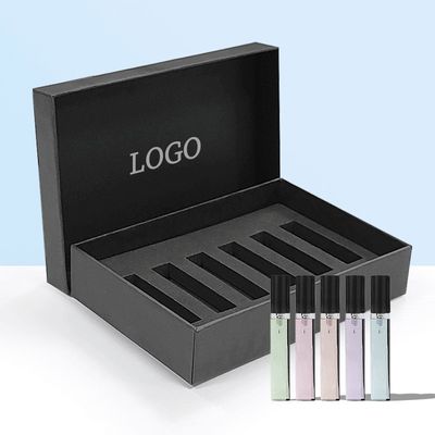 Rigiede cosmetische lipgloss Verpakkingsdoos Twee stuk kartonnen doos Lift off lid cadeaubon