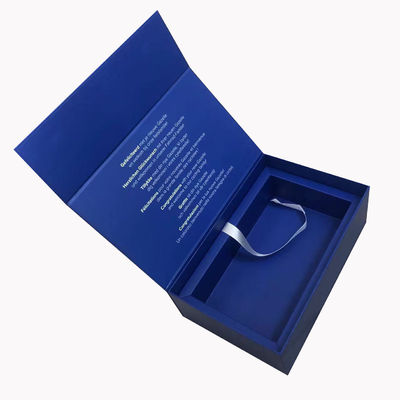 Luxe papieren magnetische verpakkingsdoos Custom rigide magnetische kartonnen cadeaubon