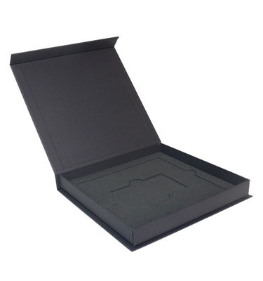 Boekvorm Magnetische papieren cadeaubon met schuiminvoeging Luxe starre karton fotolijst Album