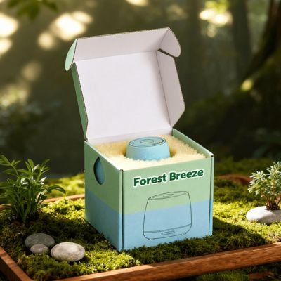 Aangepaste gepersonaliseerde luxe kleurrijke kleine golfkartonnen verzenddoos met logo voor cosmetica