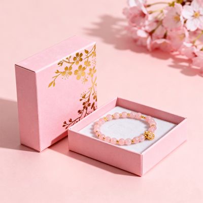 Op maat ontworpen luxe geschenkdoos met reliëf groen stevig papieren sieradendoosje voor ringen en oorbellen Mode Accessoire Opslag