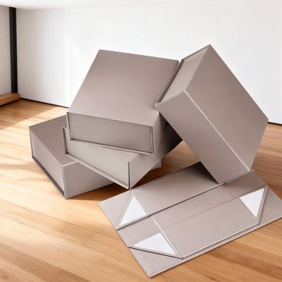 Luxe op maat gemaakte huidverzorging stevige kartonnen dozen Karton Magnetische sluiting Recyclebare Herbruikbare geschenkdozen voor cosmetica, kaarsen, portemonnees