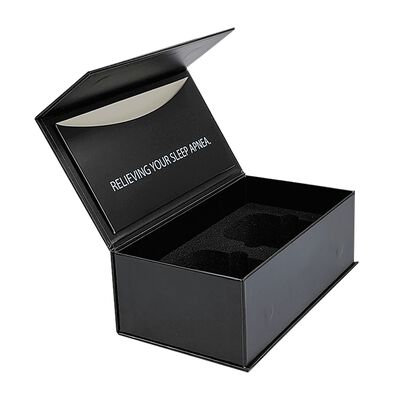 Eco-vriendelijke luxe cadeau doos Kunstpapier Magnetische flap deksel doos Verpakkingsdozen Papierdozen met inzetstukken